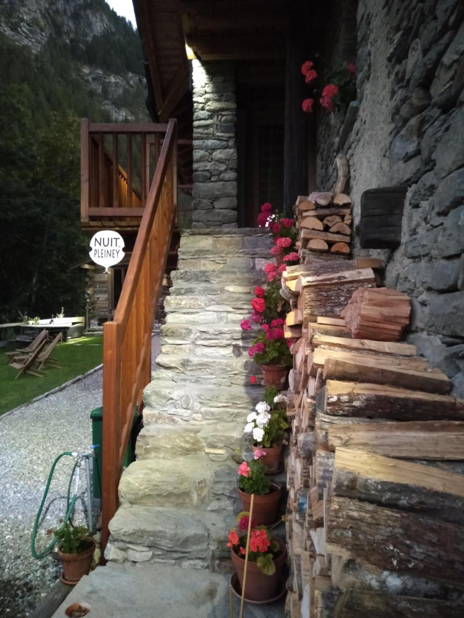Nuit A Pleiney Bed & Breakfast Saint-Rhemy-En-Bosses Dış mekan fotoğraf