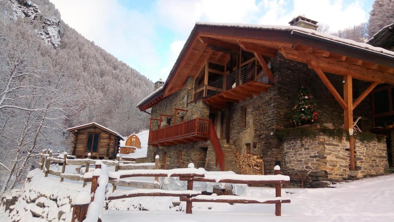 Nuit A Pleiney Bed & Breakfast Saint-Rhemy-En-Bosses Dış mekan fotoğraf